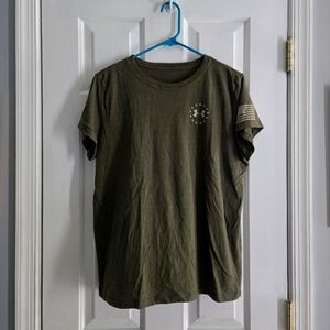 Under Armour Olive Green Freedom T-Shirt